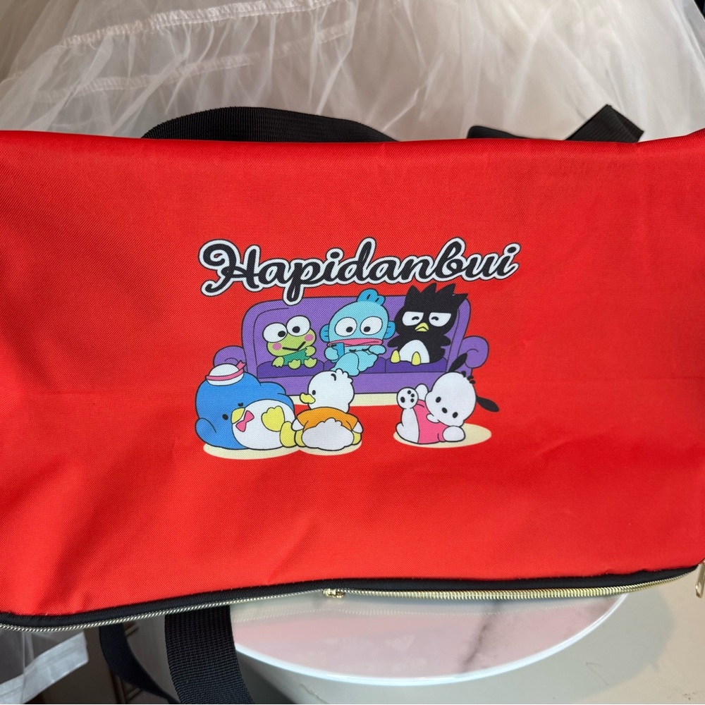 Sanrio Hapidanbui Pals X Large Capacity Insulated Picnic Hot or Cold Bag